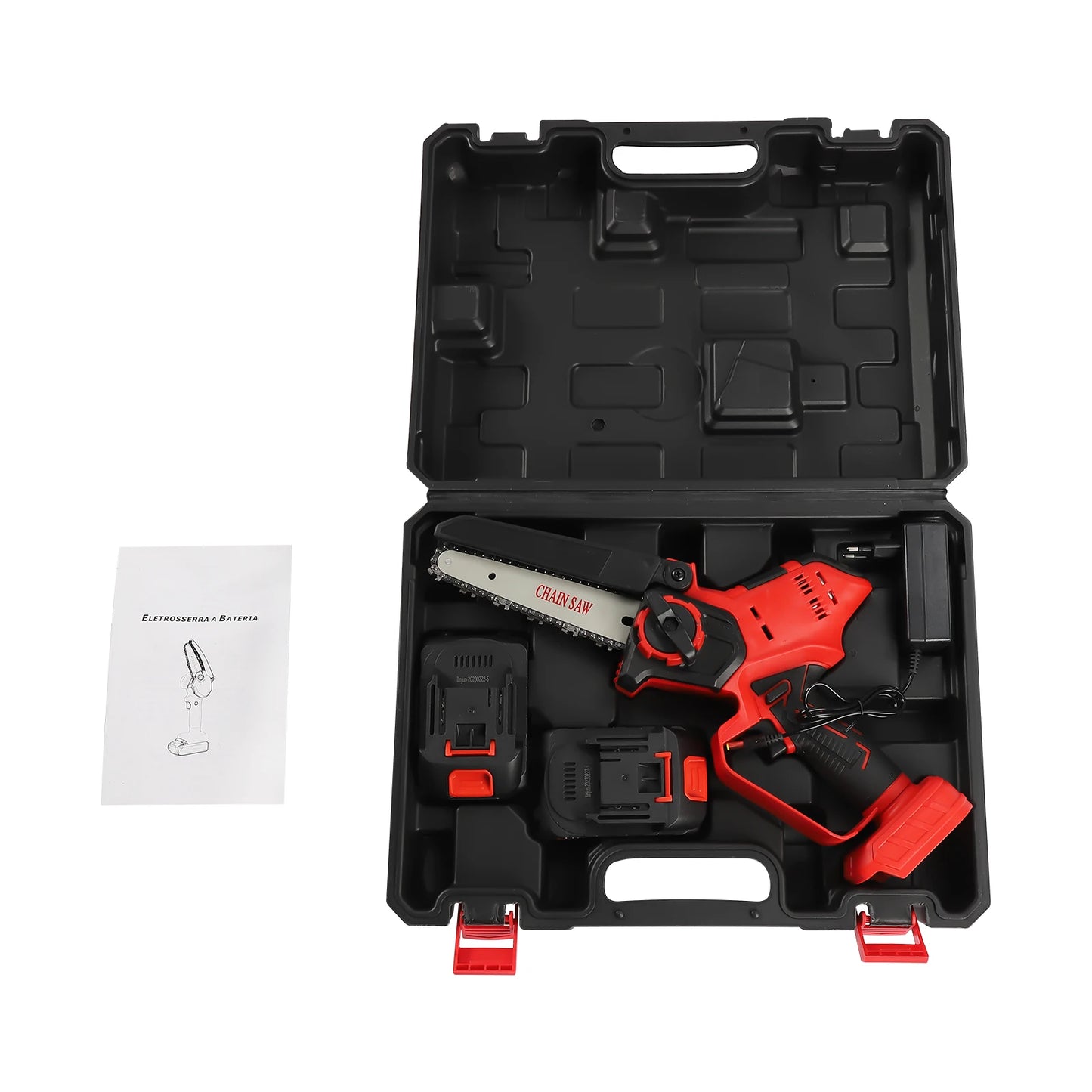 CNCEST 21V Mini Chainsaw Portable Handheld For Pruning And Cutting