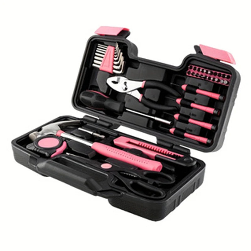 NONEDIY 39 Piece All Purpose Household Tool Kit For Home