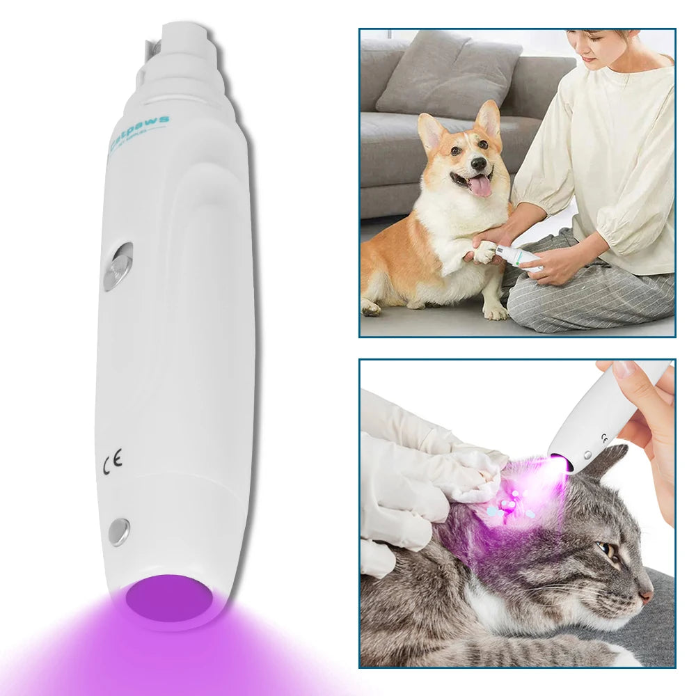 USB Rechargeable Electric Dog Nail Grinder Quiet Pet Grooming Tool