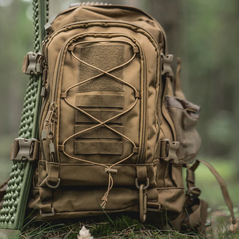 LQARMY Tactical Outdoor Backpack for Hiking and Travel