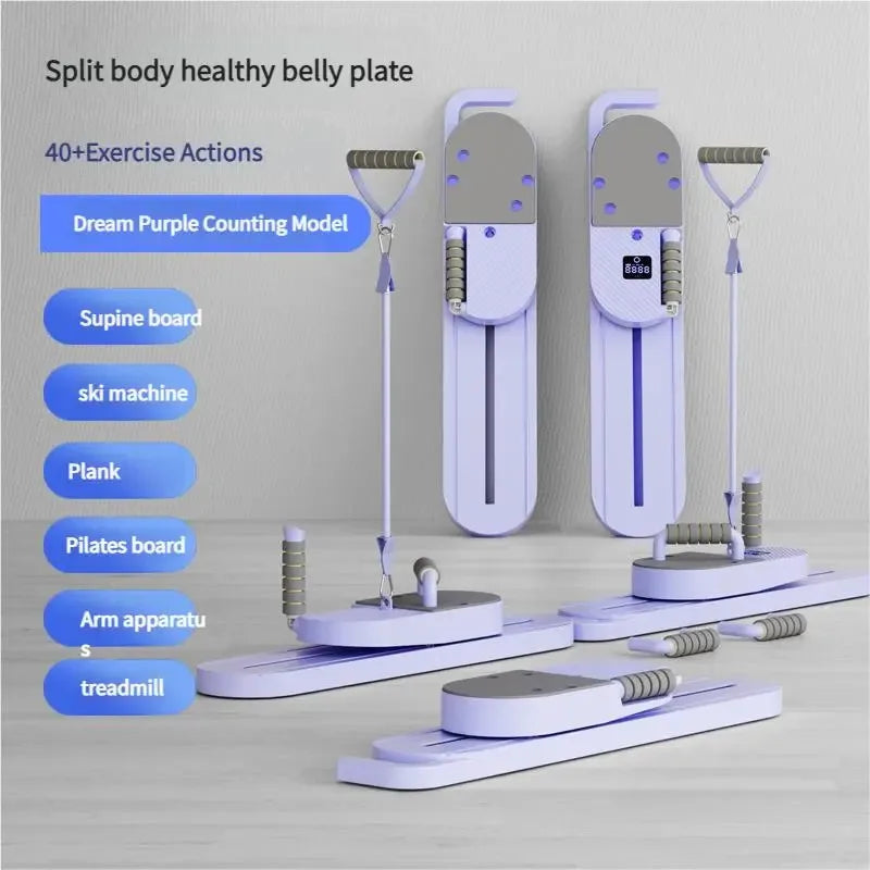 Split Pilates Balance Board Multifunctional Fitness Tool For Core Training