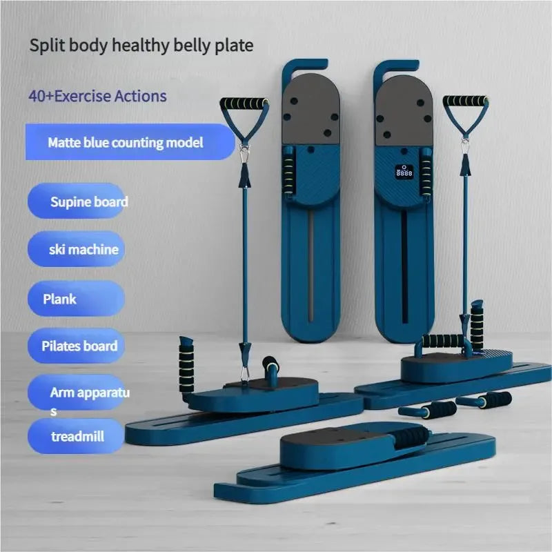 Split Pilates Balance Board Multifunctional Fitness Tool For Core Training