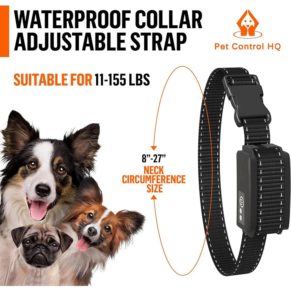JANPE Electric Dog Fence Boundary System With Rechargeable Collar