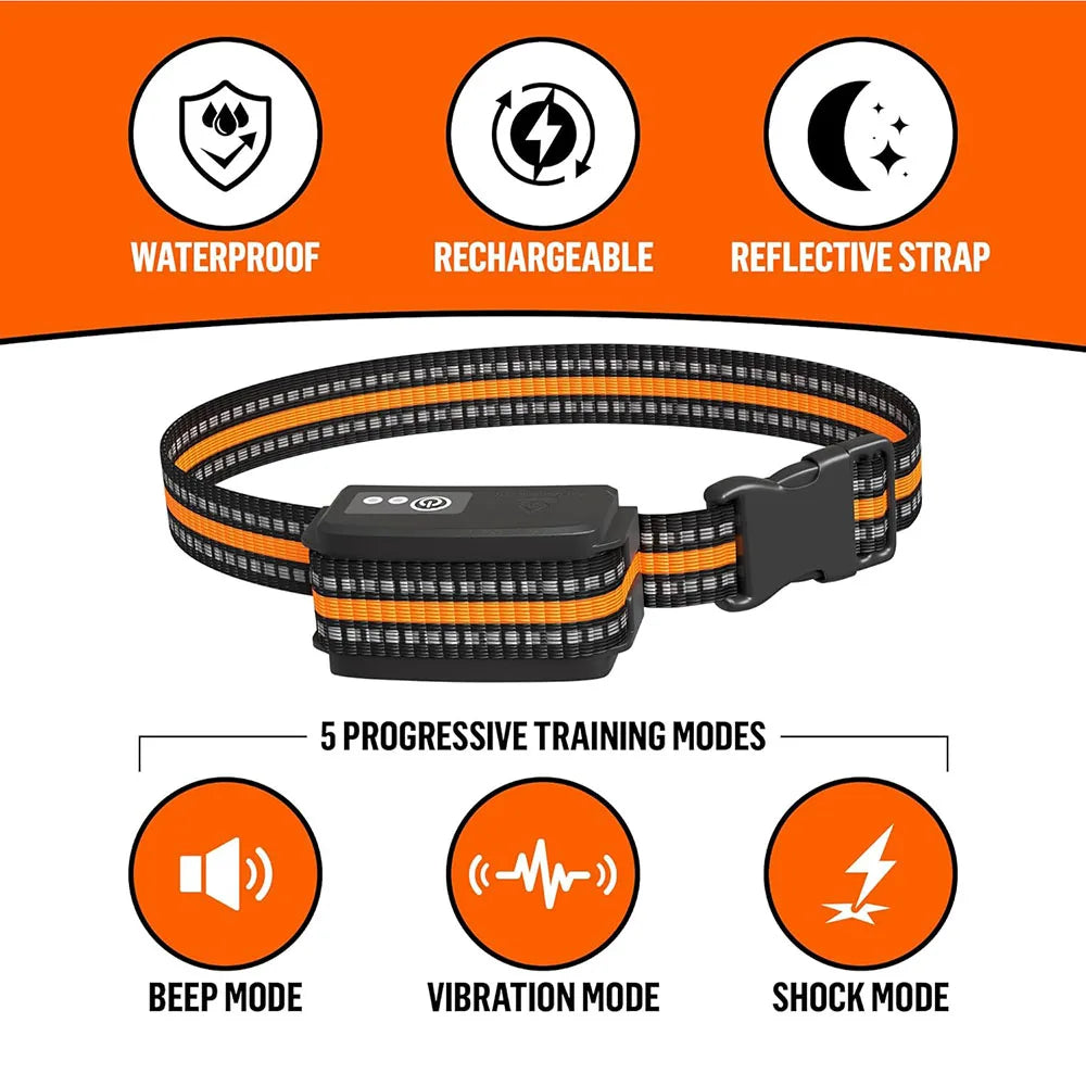 JANPE Electric Dog Fence Boundary System With Rechargeable Collar
