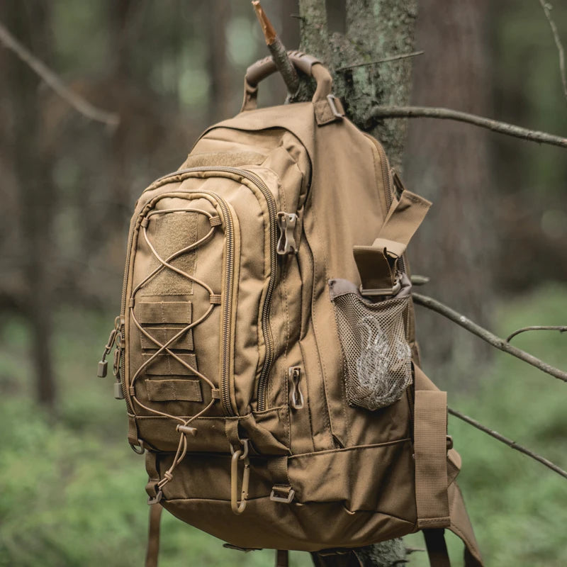 LQARMY Tactical Outdoor Backpack for Hiking and Travel