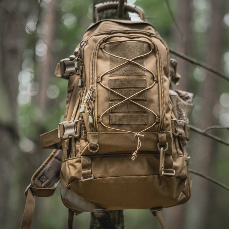 LQARMY Tactical Outdoor Backpack for Hiking and Travel