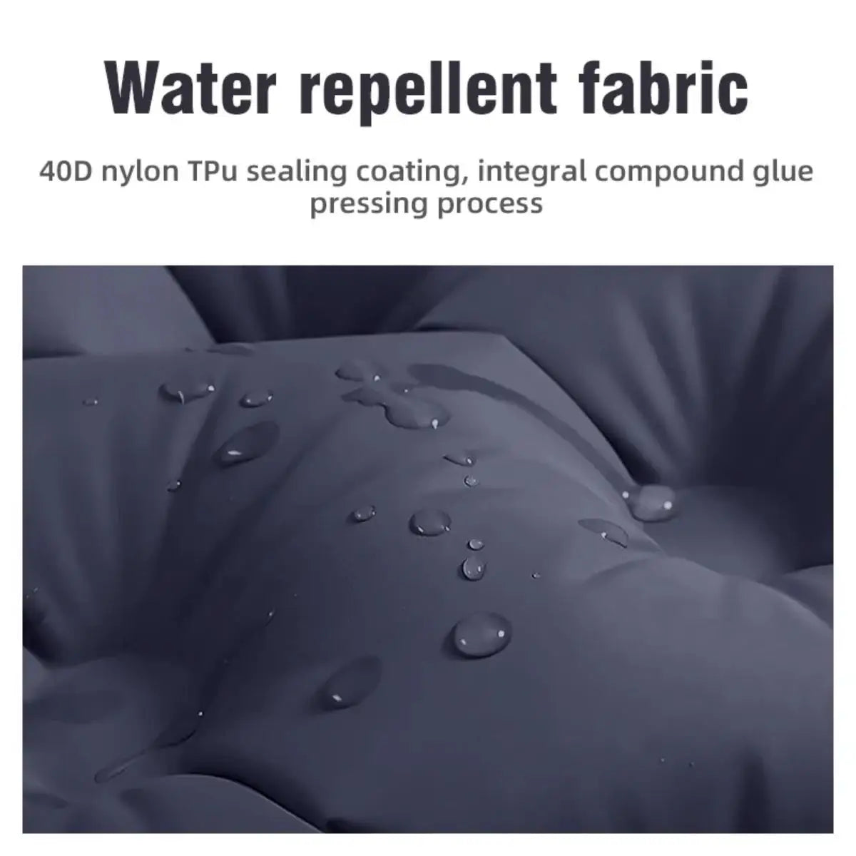 Foldable Outdoor Inflatable Mattress Warm Ultra Wide For Indoor Use