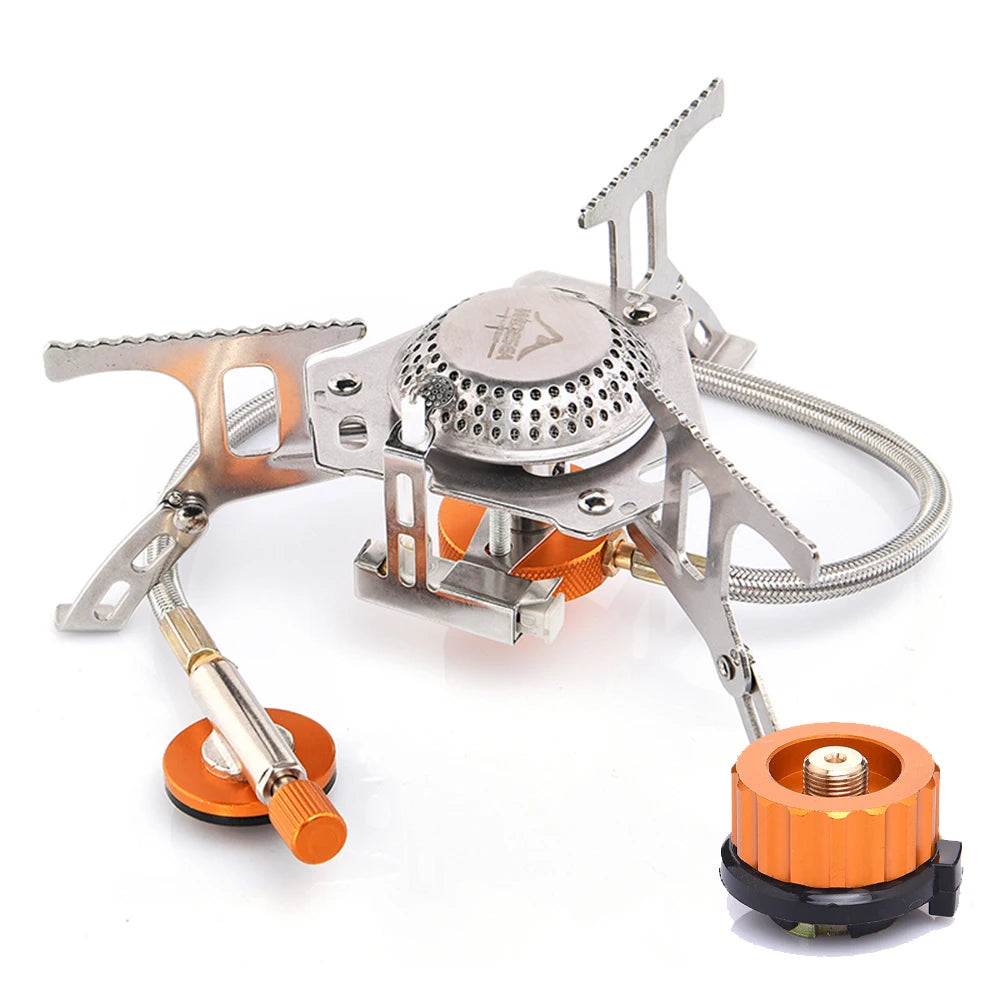 Widesea Portable Camping Gas Stove for Outdoor Cooking and Hiking