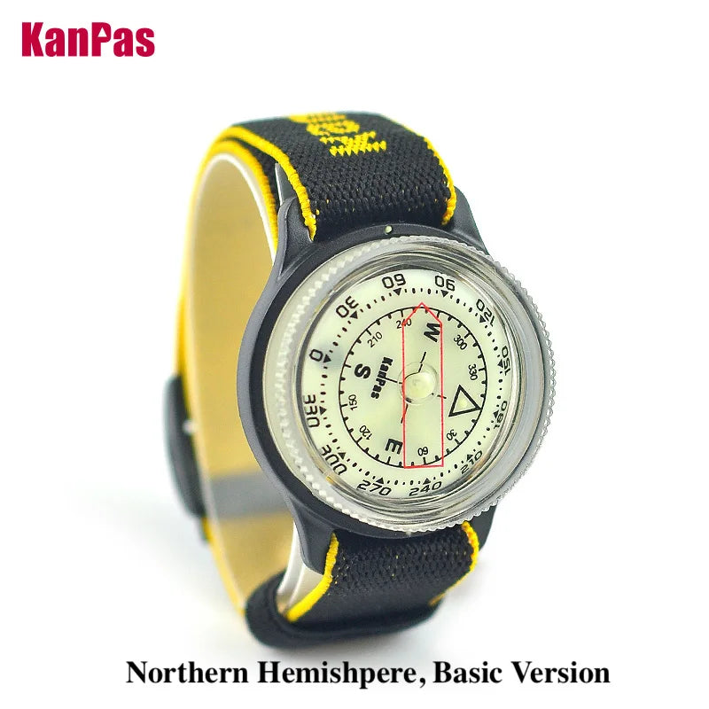 KANPAS Wristband Sighting Compass Waterproof Lightweight For Outdoors