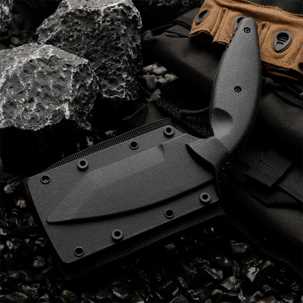 HUANGFUDIY EDC Outdoor Multi Tool Knife for Survival and Camp