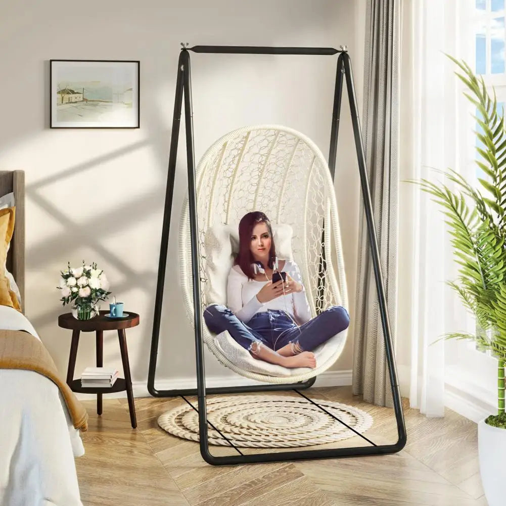 Diowewea A Frame Heavy Duty Anti Deformation Hammock Chair Stand
