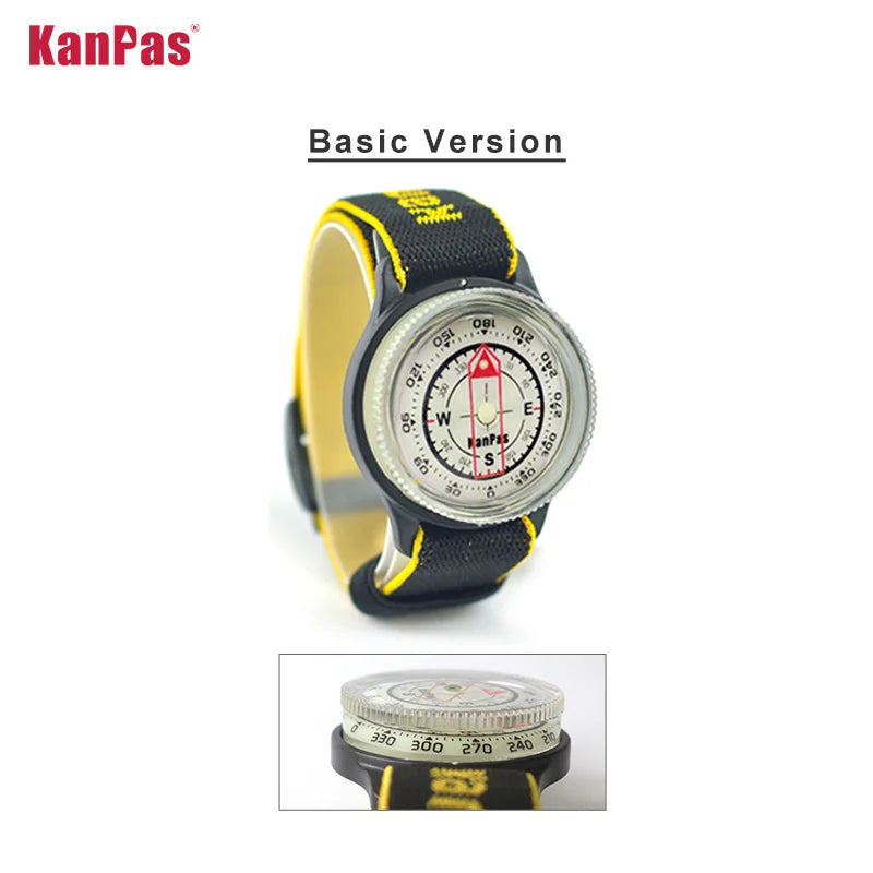 KANPAS Wristband Sighting Compass Waterproof Lightweight For Outdoors