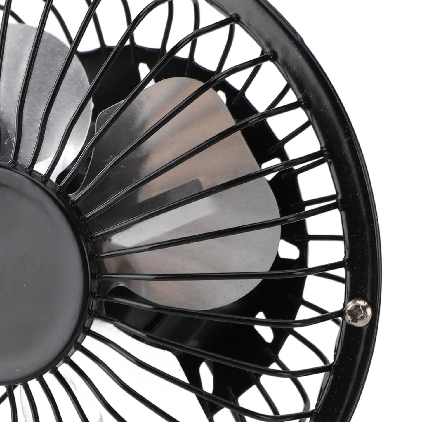 Solar Panel Powered Quiet Monocrystalline Pet House Fan With Stand