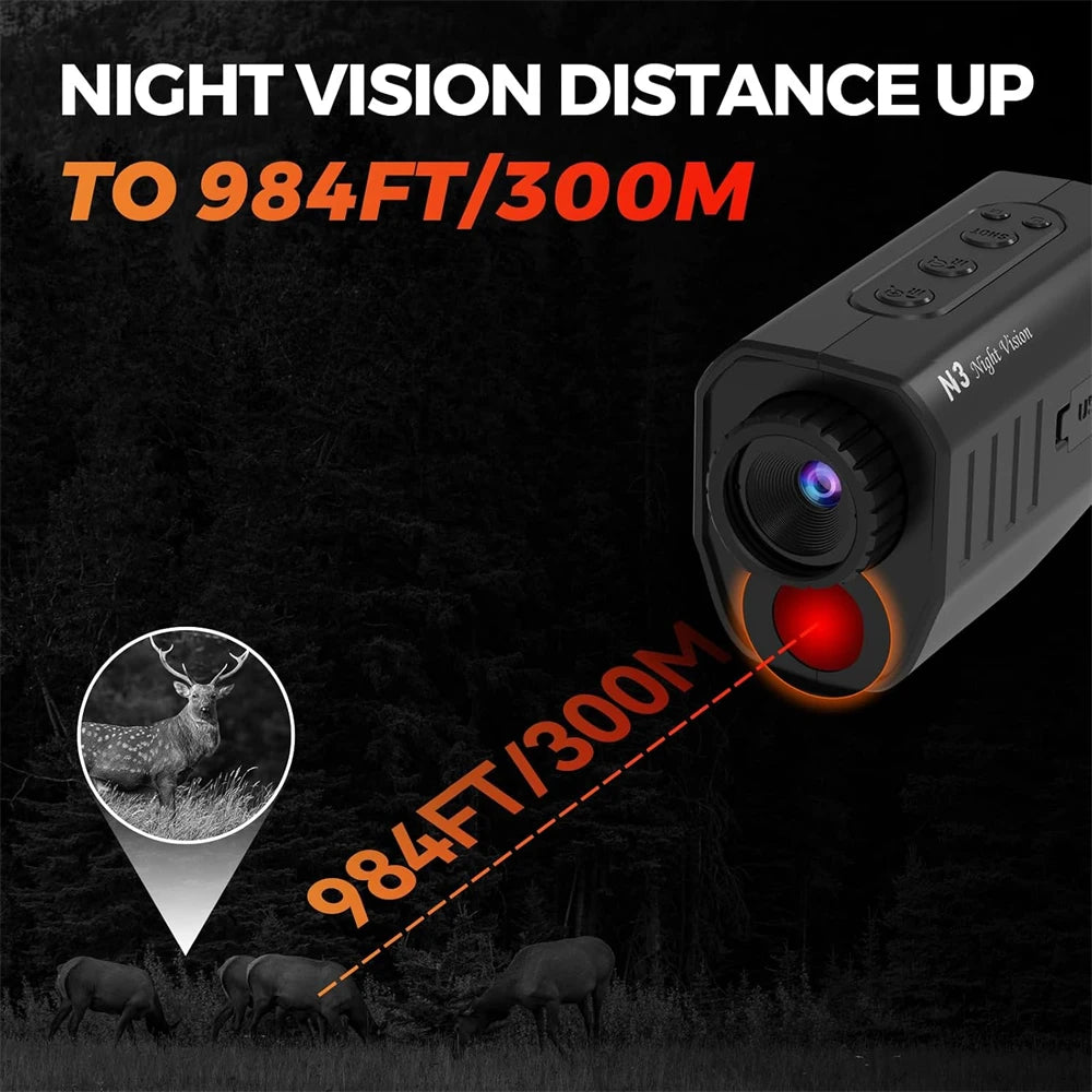 GTMEDIA N3 1080P Monocular Night Vision With Infrared