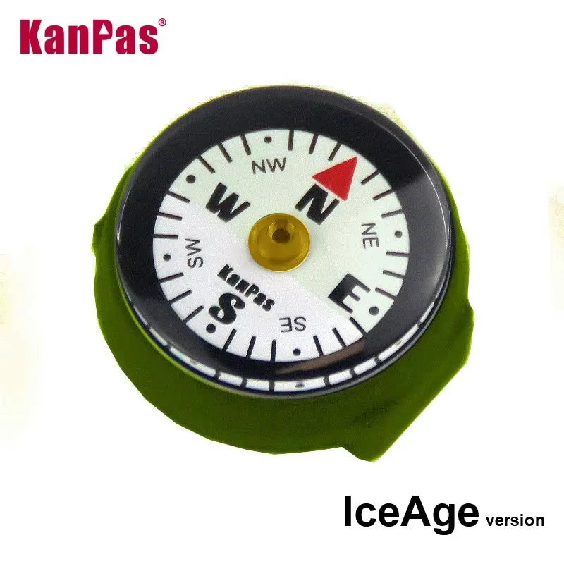 KANPAS Luminous Wrist Band Compass For Hiking And Outdoors