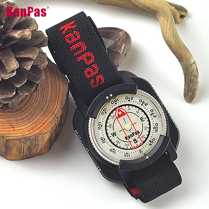 KANPAS Wristband Sighting Compass Waterproof Lightweight For Outdoors