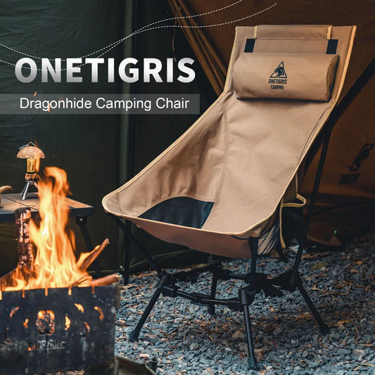 OneTigris Portable High Back Folding Camping Chair Outdoors
