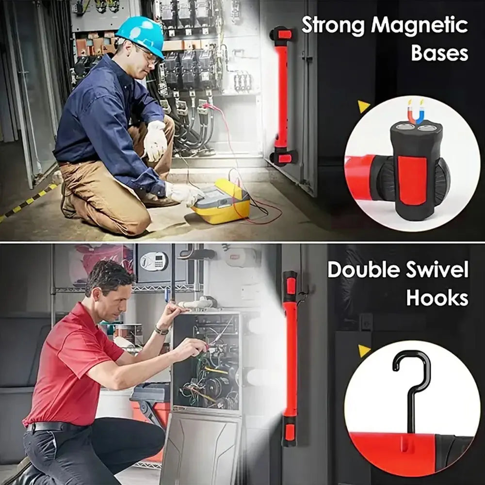 VASTFIRE Magnetic Rechargeable Underhood Work Light For Car Repair