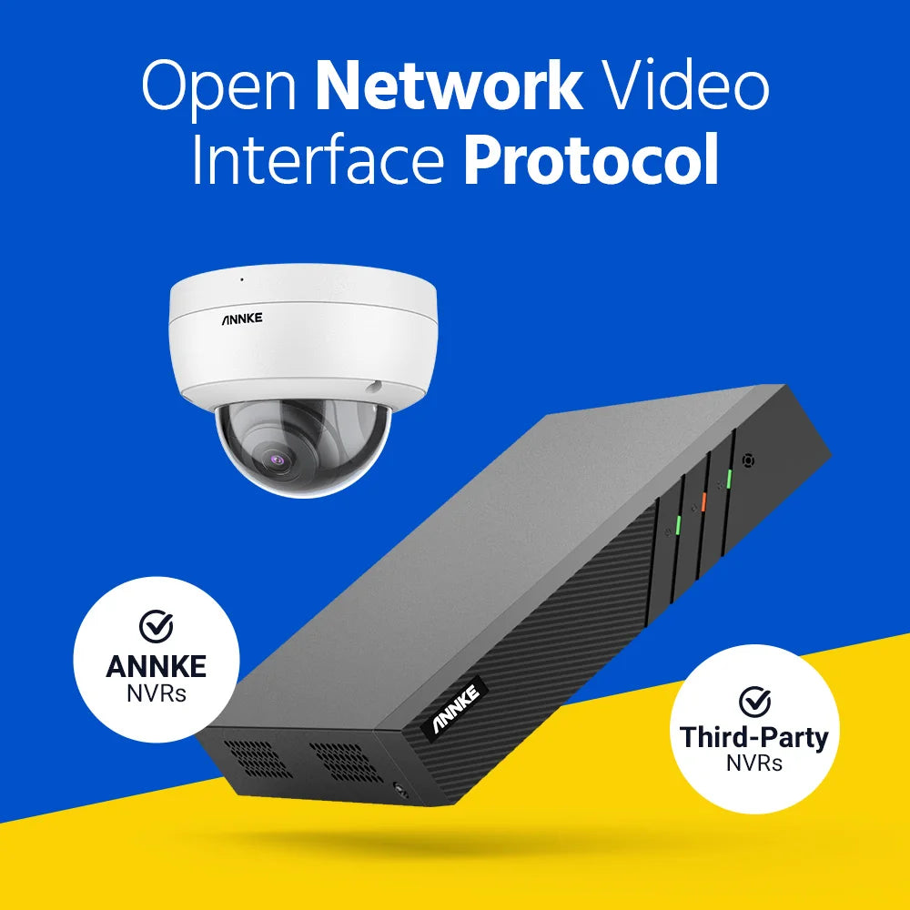 ANNKE C500 5MP Dome IP Outdoor Camera Audio And POE