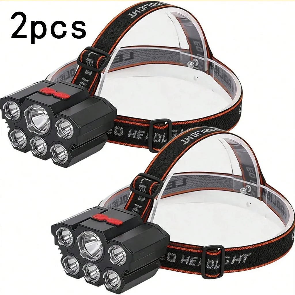 USB Rechargeable LED Headlamp For Outdoor Camping And Hiking