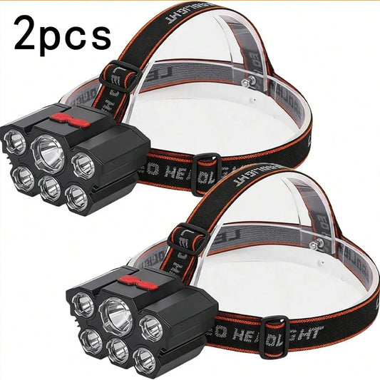 USB Rechargeable LED Headlamp For Outdoor Camping And Hiking