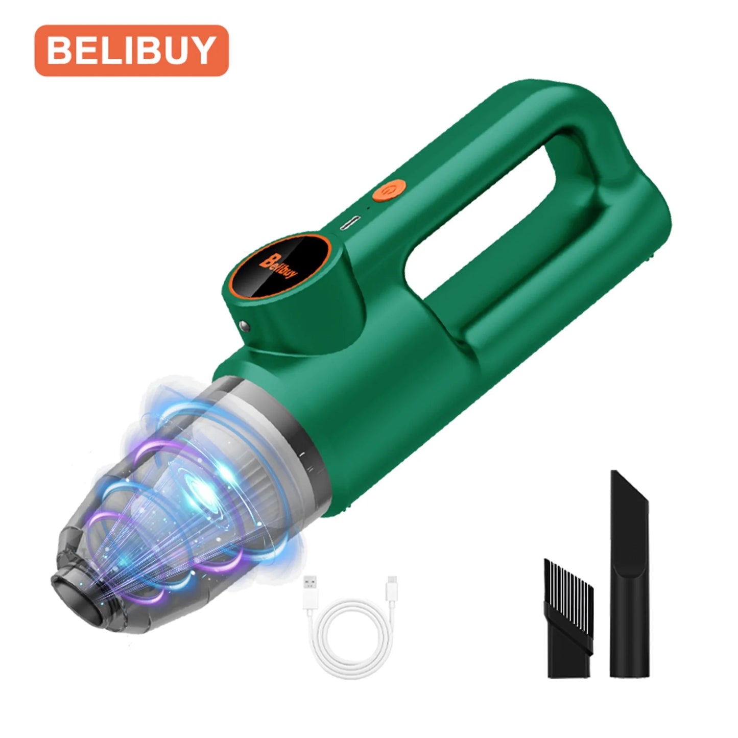 Cleaning Route Portable Handheld Vacuum Cleaner Rechargeable 3-In-1