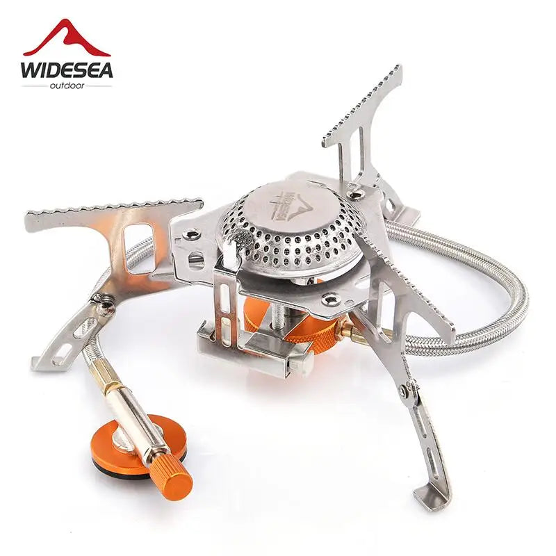 Widesea Portable Camping Gas Stove for Outdoor Cooking and Hiking