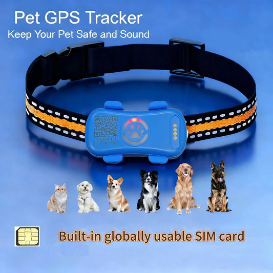 Wanwaytech GPS Pet Tracker Real Time Tracking with Unlimited Distance