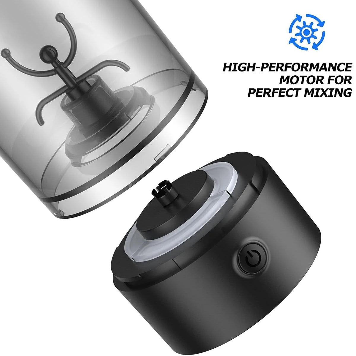Premium Electric Protein Shaker Bottle Blender For Gym
