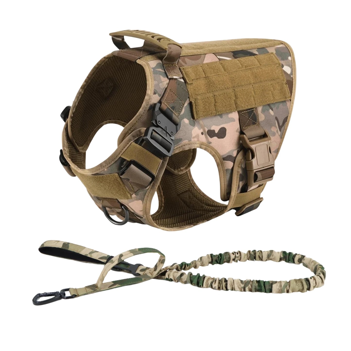 PETRAVELCN Tactical Dog Harness Vest for Training and Walking