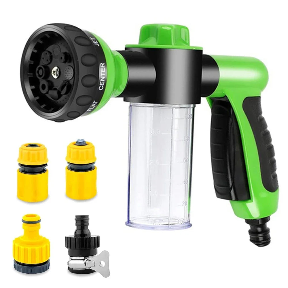 Dog Shower Sprayer 8 In 1 Pet Bath High Pressure Hose Nozzle