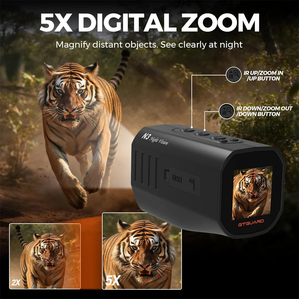 GTMEDIA N3 1080P Monocular Night Vision With Infrared