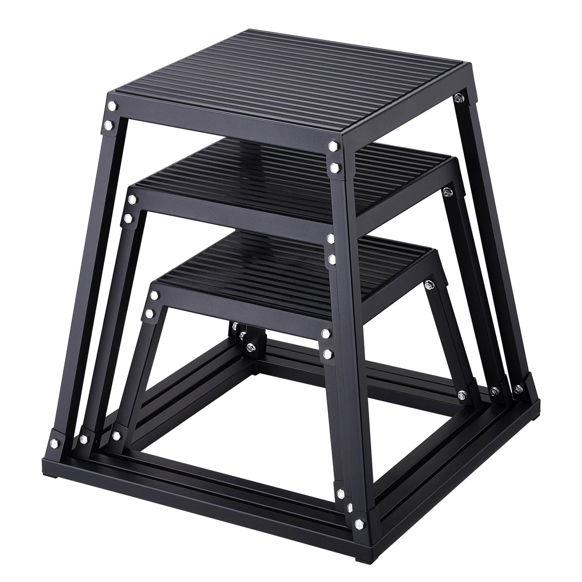 SucceBuy Plyometric Jump Box Anti Slip Fitness Training Platform