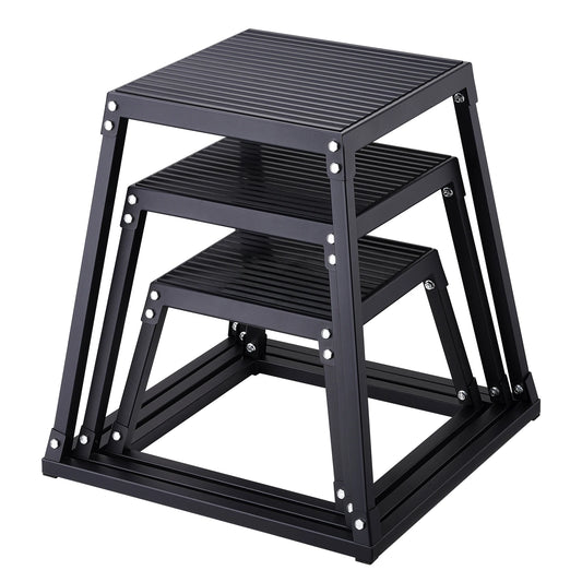 SucceBuy Plyometric Jump Box Anti Slip Fitness Training Platform