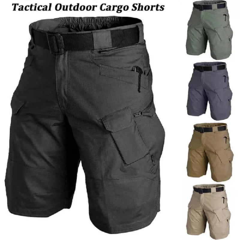 Savior Men's Tactical Cargo Shorts for Hiking Camping and Trekking