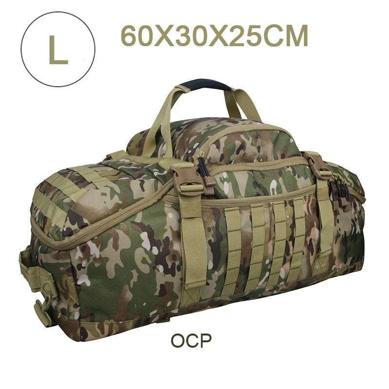 LQARMY Molle Tactical Backpack For Outdoor Hiking Camping