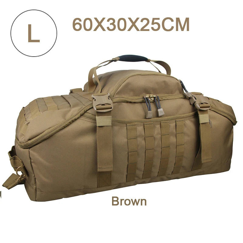 LQARMY Molle Tactical Backpack For Outdoor Hiking Camping