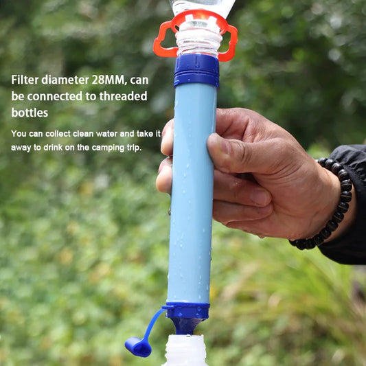 Emergency Water Filter Purifier For Outdoor Camping Direct Drinking Purification