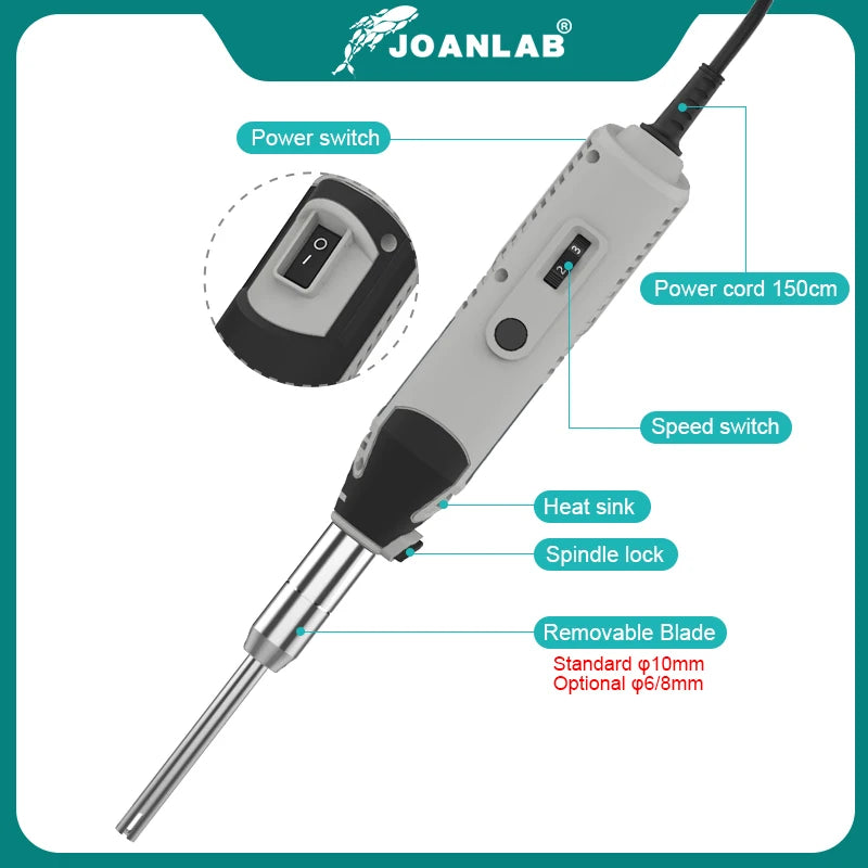 Joanlab Professional Handheld High Speed Homogenizer Mixer
