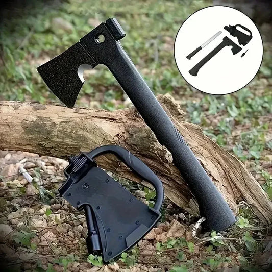 Doom Blade Camping Hand Axe With Survival Hatchet Kit