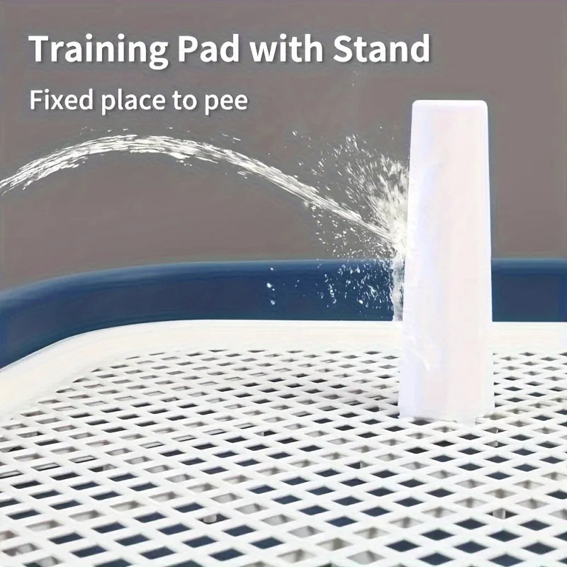 Dog Potty Training Toilet With Removable Net And Plastic Tray