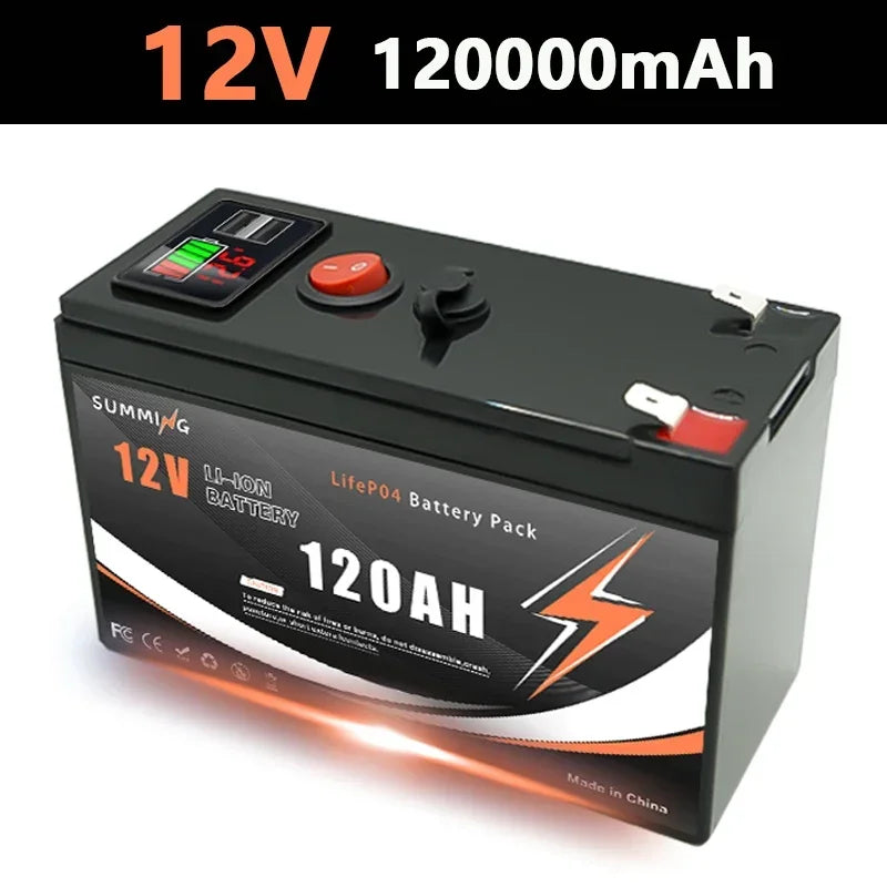 SUMMING 12V 150Ah LiFePO4 Deep Cycle Battery for Solar Power