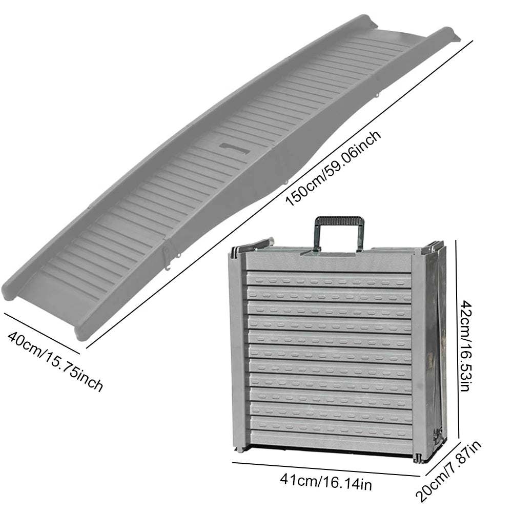 Non Slip Foldable Dog Ramp For Large Dogs Car Ramp
