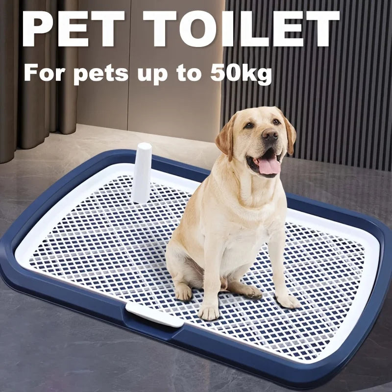 Dog Potty Training Toilet With Removable Net And Plastic Tray