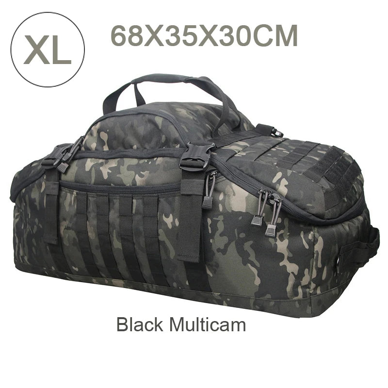 LQARMY Molle Tactical Backpack For Outdoor Hiking Camping