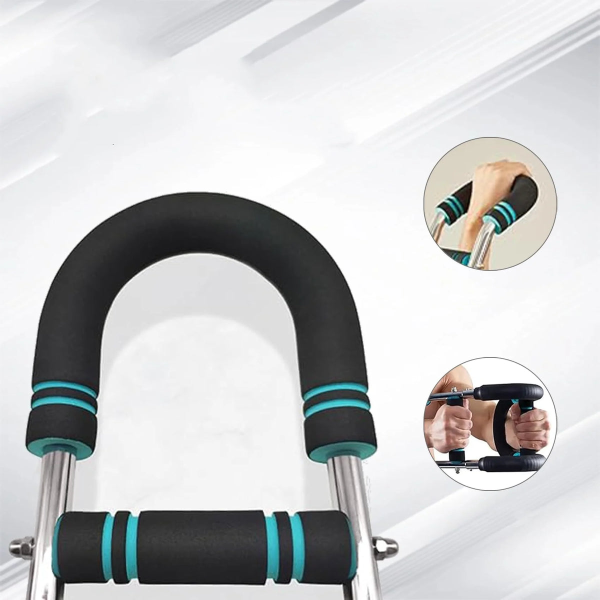Detachable Adjustable Arm Trainer With Resistance Bands For Upper Body Strength Training