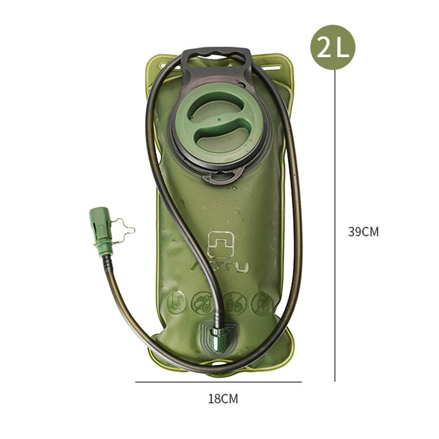 Durable 2L Hiking Hydration Bladder for Backpacking with Large Opening