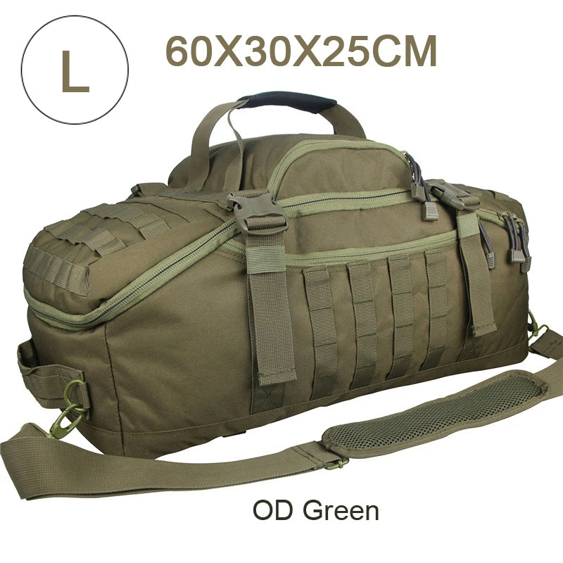 LQARMY Molle Tactical Backpack For Outdoor Hiking Camping