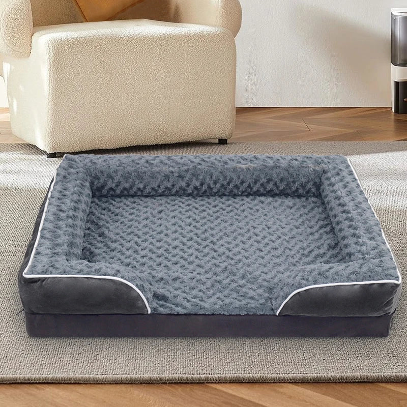 Jiangsu Dog Sofa Bed With Anti Slip Bottom Egg Foam