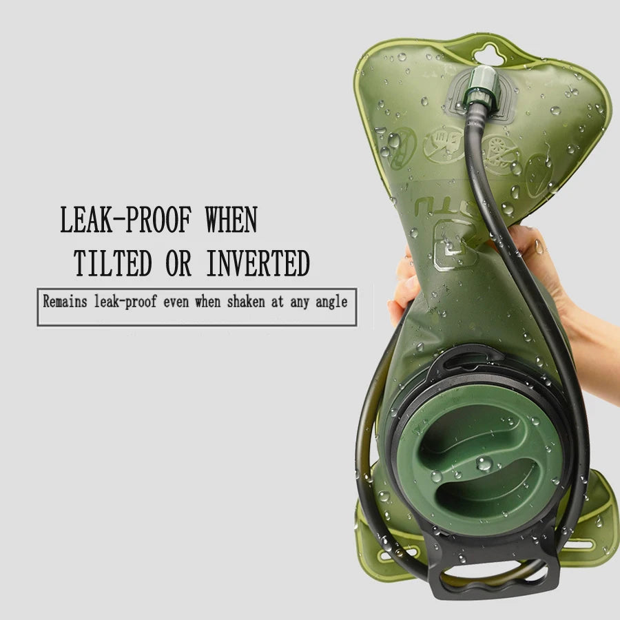 Durable 2L Hiking Hydration Bladder for Backpacking with Large Opening